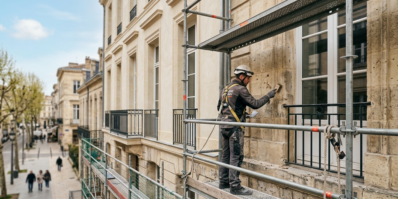 Ravalement de façade à Saint-Genès | BOUCHE A OREILLE
